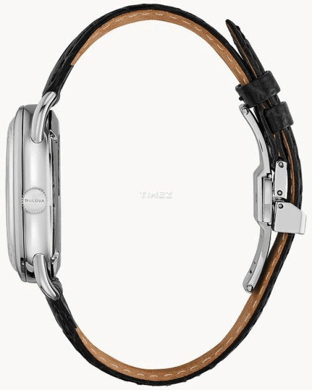 Bulova,Commodore 38.50mm,38.50mm,Stainless Steel,Brown,Automatic,Day,Sapphire,Crystal Glass,96B324