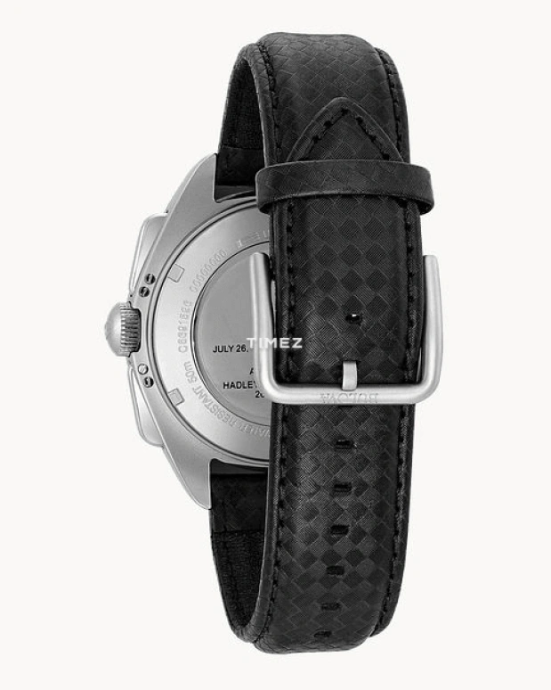 宝路华,Lunar Pilot 45毫米,45毫米,不锈钢,黑色,石英,计时,日历,96B251