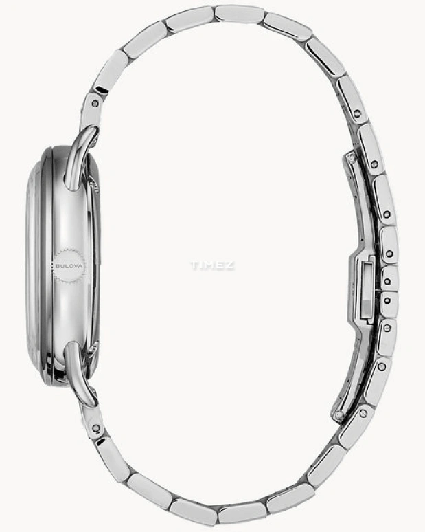Bulova,Commodore 38.50mm,38.50mm,Stainless Steel,Silver White,Automatic,Day,Sapphire,Crystal Glass,96B326