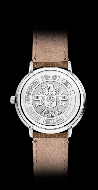 Carl F. Bucherer,Heritage 39mm,39mm,Stainless Steel,Silver,Automatic,Day,Sapphire,Crystal Glass,00,00.10804.08.13.01