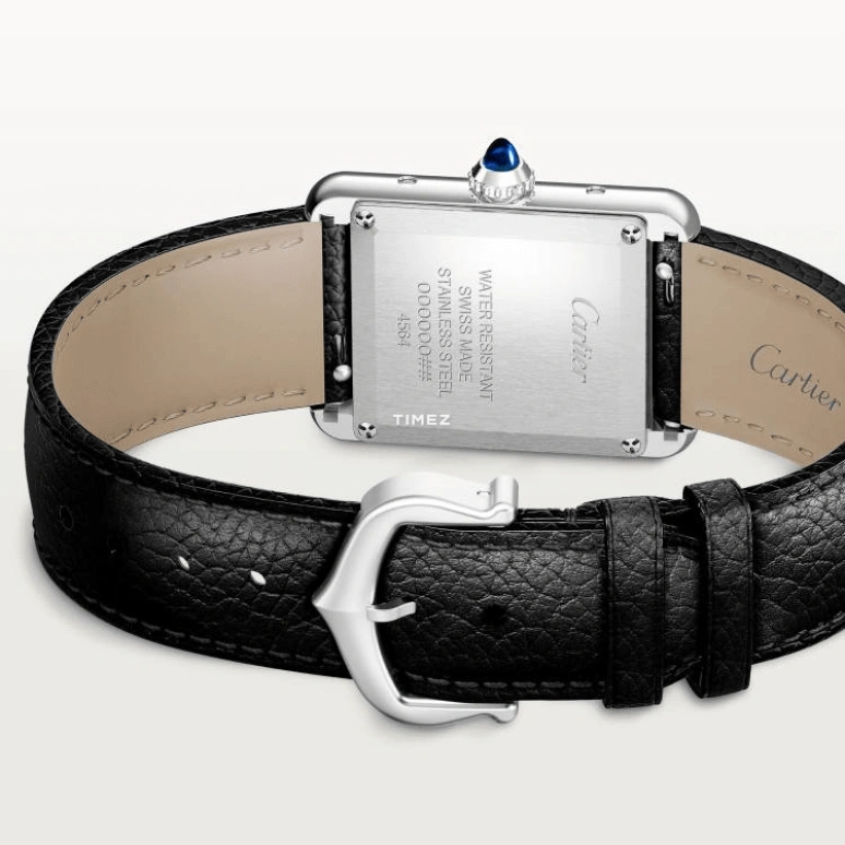 卡地亚,Tank坦克 29.50x22毫米,29.50x22毫米,精钢,银色,光动能,蓝宝石,水晶玻璃,方形,WSTA0119