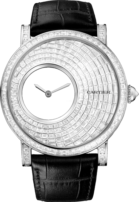 Cartier,Rotonde de Cartier 43.50mm,43.50mm,White Gold,Handwound,Minute Repeater,Hollow Out,HPI00889