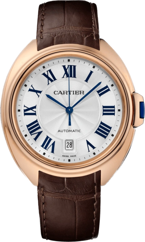 Cartier,Clé de Cartier 40mm,40mm,Pink Gold,Silver,Automatic,Date,42hours,WGCL0004