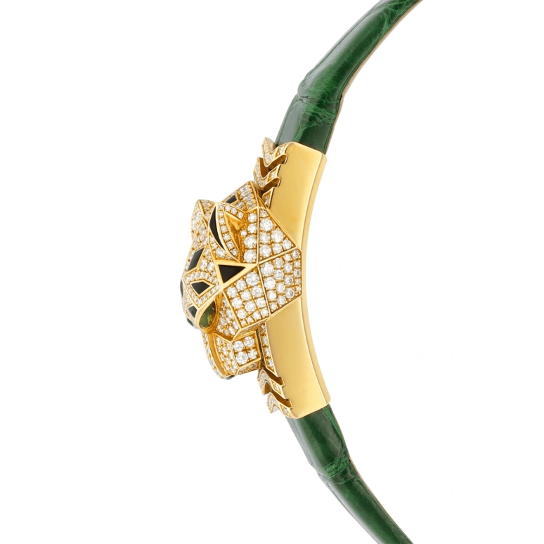 卡地亚,Panthère猎豹 36.65毫米,36.65毫米,黄金,白色,石英,自制机芯,蓝宝石,水晶玻璃,WG500131