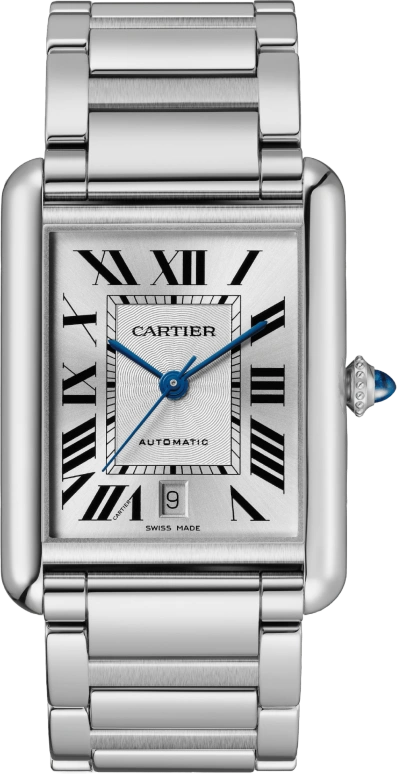 Cartier,Tank 41x31mm,41x31mm,Stainless Steel,Automatic,42hours,In-house Caliber,WSTA0053