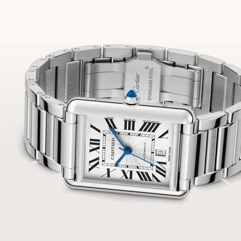 Cartier,Tank 41x31mm,41x31mm,Stainless Steel,Automatic,42hours,In-house Caliber,WSTA0053