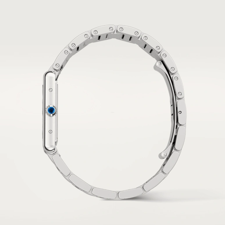 Cartier,Tank 33.70x25.50mm,33.70x25.50mm,Stainless Steel,Silver,Quartz,Sapphire,Crystal Glass,Square,WSTA0052