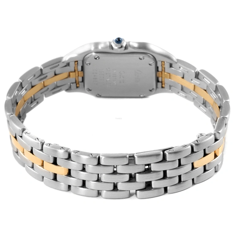 Cartier,Panthère de Cartier 22mm,22mm,Stainless Steel,Silver,Quartz,Sapphire,Crystal Glass,Square,W25029B5