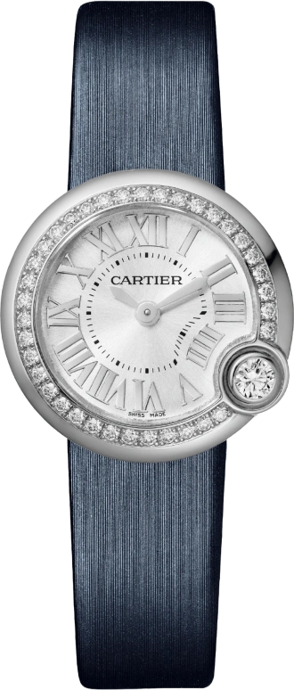 Cartier,Ballon Blanc de Cartier 26mm,26mm,Stainless Steel,Silver,Quartz,Sapphire,Crystal Glass,Round,W4BL0002