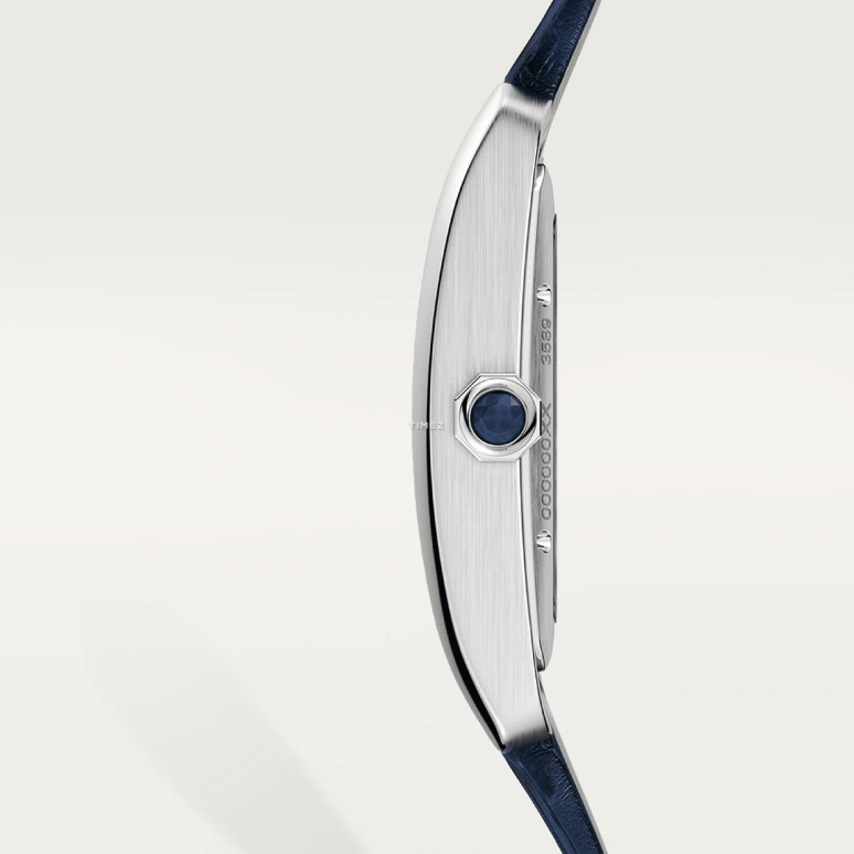 卡地亚,Tank坦克 34.30x43.92毫米,34.30x43.92毫米,精钢,蓝色,自动上弦,日历,48小时,WSTA0010