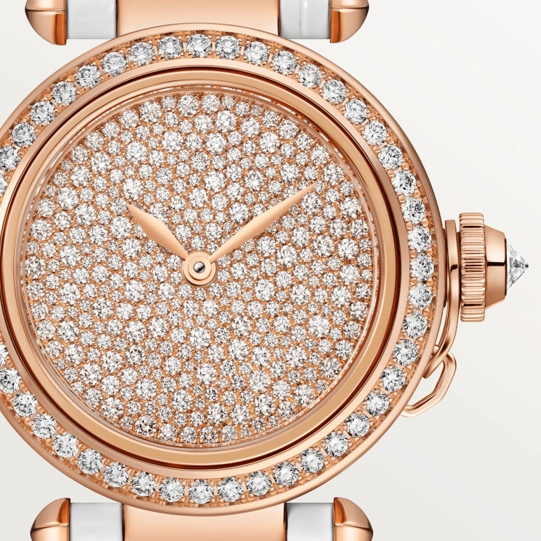 Cartier,Pasha de Cartier 35mm,35mm,Rose Gold,Automatic,42hours,In-house Caliber,WJPA0032