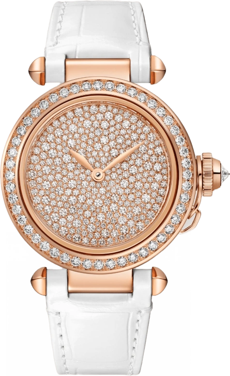 Cartier,Pasha de Cartier 35mm,35mm,Rose Gold,Automatic,42hours,In-house Caliber,WJPA0032