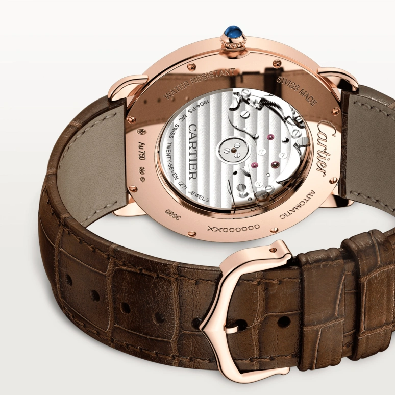 Cartier,Ronde de Cartier 40mm,40mm,Pink Gold,Silver,Automatic,Date,48hours,W6801005