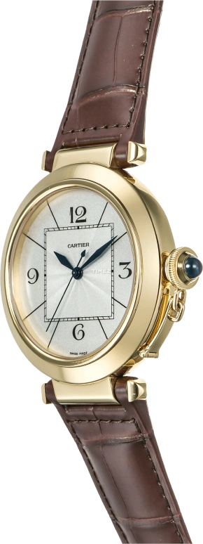 Cartier,Pasha de Cartier 42mm,42mm,Rose Gold,Silver White,Quartz,Sapphire,Crystal Glass,Round,W3019551