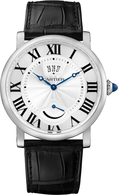 Cartier,Rotonde de Cartier 40mm,40mm,Pink Gold,Silver,Handwound,Day,Power Reserve Indicator,Minute Repeater,W1556369