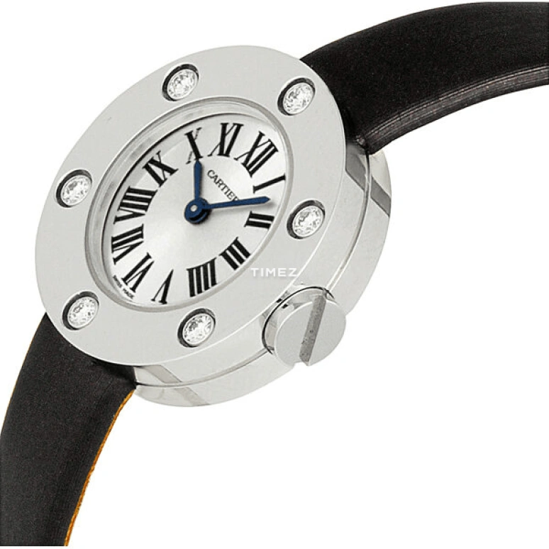 Cartier,Love 23.20mm,23.20mm,White Gold,Silver,Quartz,In-house Caliber,Sapphire,Crystal Glass,WE800231