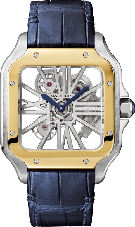 卡地亚 Santos桑托斯 SANTOS DE CARTIER SQUELETTE