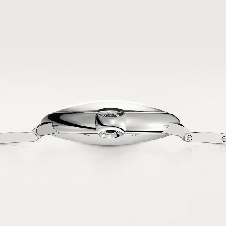 卡地亚,蓝气球 42.10毫米,42.10毫米,精钢,黑色,自动上弦,日历,蓝宝石,水晶玻璃,W6920042