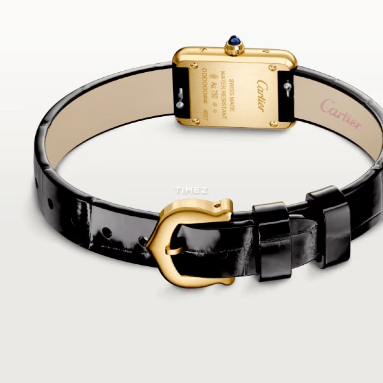 卡地亚,Tank坦克 24x16.50毫米,24x16.50毫米,黄金,银色,石英,蓝宝石,水晶玻璃,方形,WGTA0352