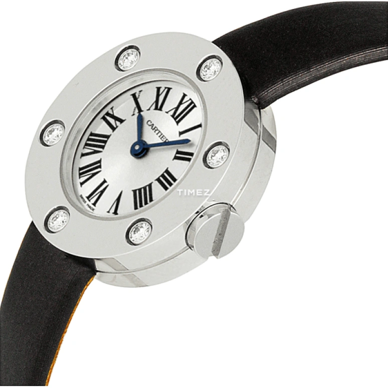 Cartier,Love 23.20mm,23.20mm,White Gold,Silver,Quartz,In-house Caliber,Sapphire,Crystal Glass,WE800231