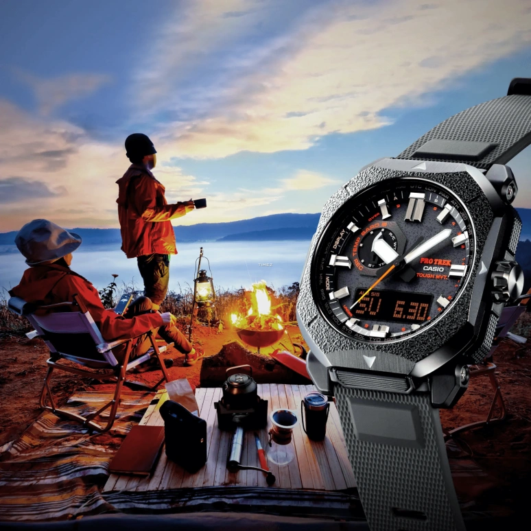 卡西欧,PROTREK 49.60x44.80毫米,49.60x44.80毫米,生物基,不锈钢,黑色,石英,倒计时,计时,月历,星期历,树脂,玻璃,八角形,PRW6900BF,PRW6900BF-1