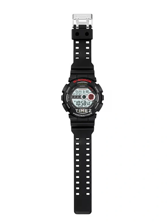 卡西欧,G-SHOCK 51.20毫米,51.20毫米,合成树脂,黑色,灰色,石英,倒计时,计时,月历,星期历,矿物水晶,圆形,GD100,GD100-1A