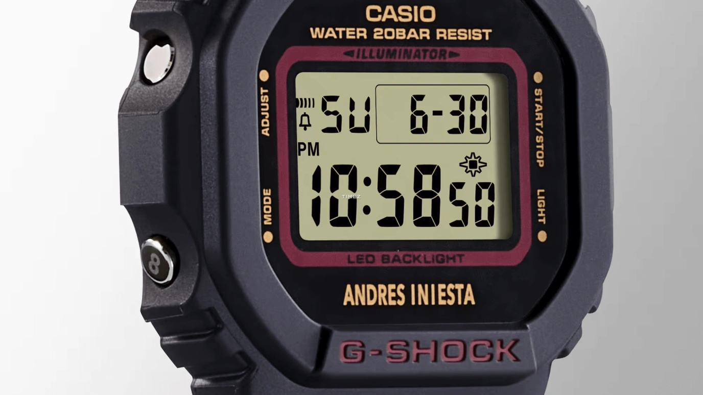 卡西欧,G-SHOCK 48.90x42.80毫米,48.90x42.80毫米,生物基,合成树脂,黑色,石英,倒计时,计时,月历,星期历,矿物水晶,方形,DW5600AI,DW5600AI-1