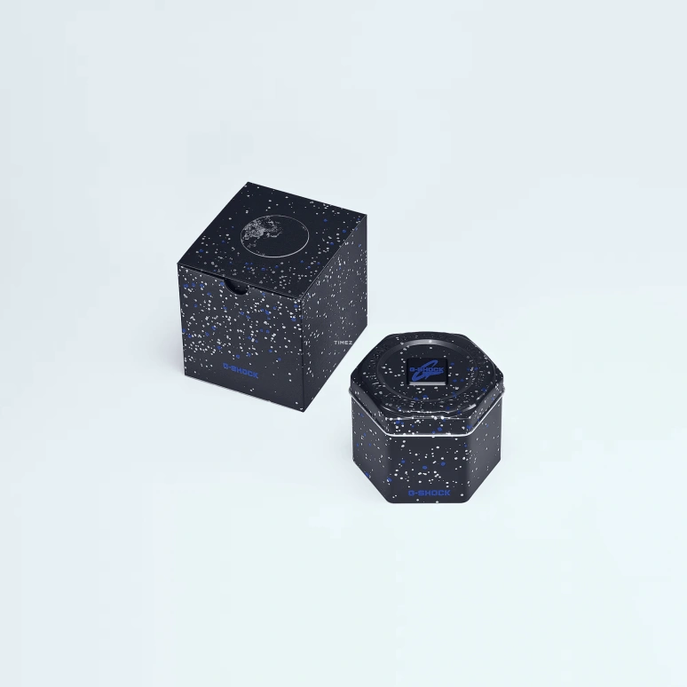 卡西欧,G-STEEL 48.80毫米,48.80毫米,合成树脂,多色,石英,倒计时,计时,月历,星期历,矿物水晶,圆形,GM110EARTH,GM110EARTH-1