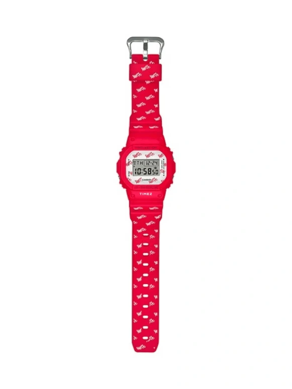 卡西欧,G-SHOCK 48.90x42.80毫米,48.90x42.80毫米,合成树脂,白色,灰色,石英,倒计时,计时,月历,星期历,矿物水晶,方形,DW5600LH,DW5600LH-4