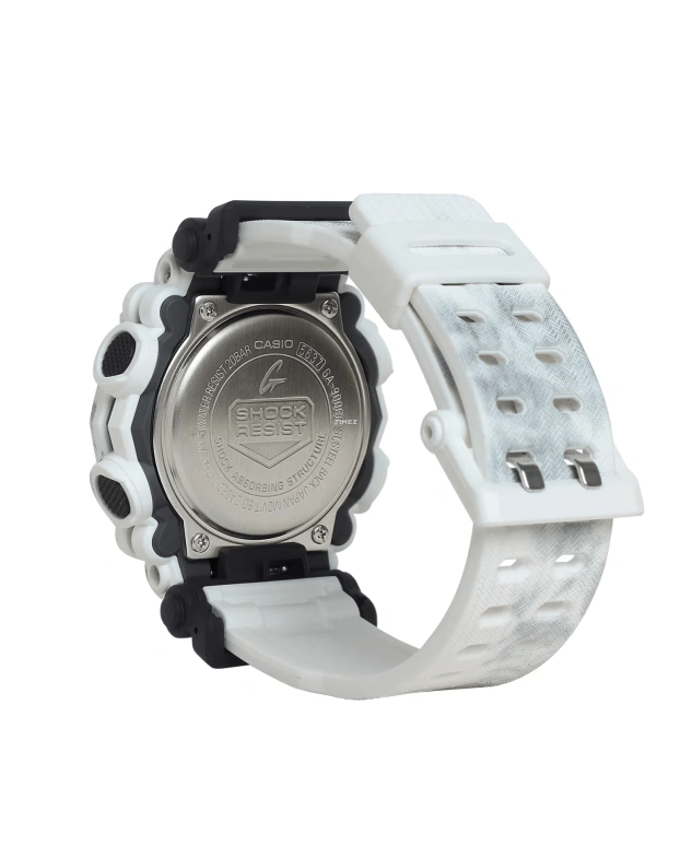 卡西欧,G-SHOCK 52.80x49.50毫米,52.80x49.50毫米,合成树脂,黑色,石英,倒计时,计时,月历,星期历,矿物水晶,圆形,GA900GC,GA900GC-7A