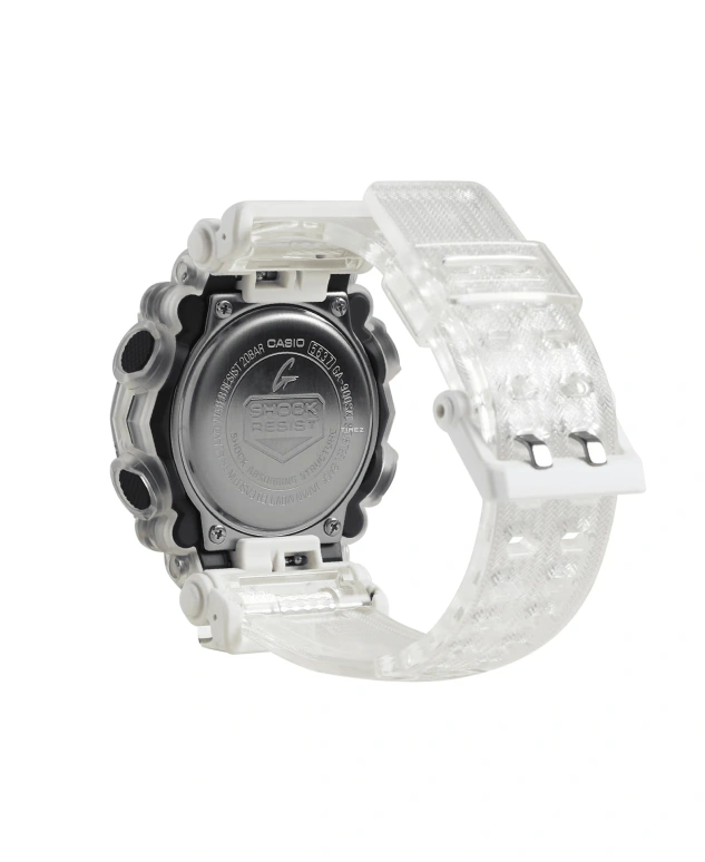 卡西欧,G-SHOCK 52.80x49.50毫米,52.80x49.50毫米,合成树脂,黑色,石英,倒计时,计时,月历,星期历,矿物水晶,圆形,GA900SKL,GA900SKL-7A