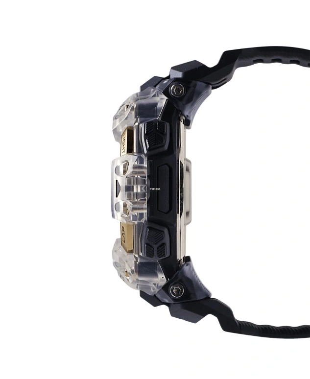 卡西欧,G-SHOCK 54.60x55毫米,54.60x55毫米,合成树脂,精钢,棕色,石英,倒计时,计时,月历,星期历,矿物水晶,圆形,GBDH1000,GBDH1000-1A9