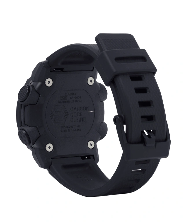 卡西欧,G-SHOCK 47毫米,47毫米,碳纤维,合成树脂,多色,石英,倒计时,计时,月历,星期历,矿物水晶,圆形,GA2000SU,GA2000SU-1A