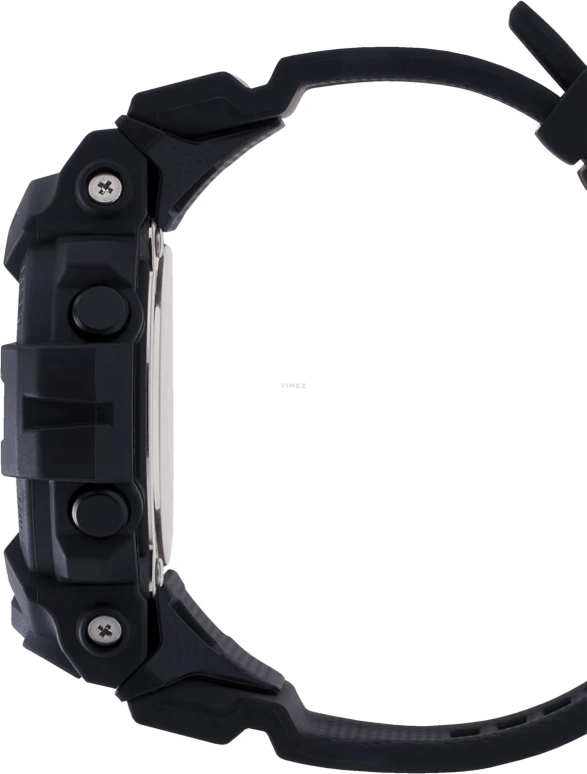 卡西欧,G-SHOCK 48.60毫米,48.60毫米,合成树脂,黑色,石英,倒计时,计时,月历,星期历,矿物水晶,圆形,GBA800,GBA800-1A