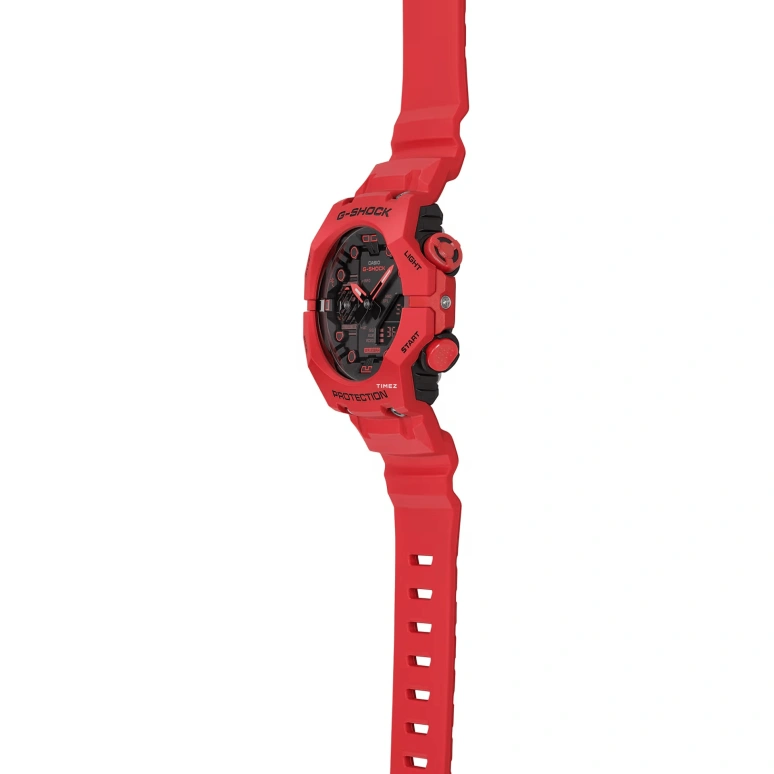 Casio,G-SHOCK 42.50x46mm,42.50x46mm,Resin,Carbon,Black,Quartz,Countdown,Chronograph,Month,Date,Hardlex,Round,GAB001,GAB001-4A