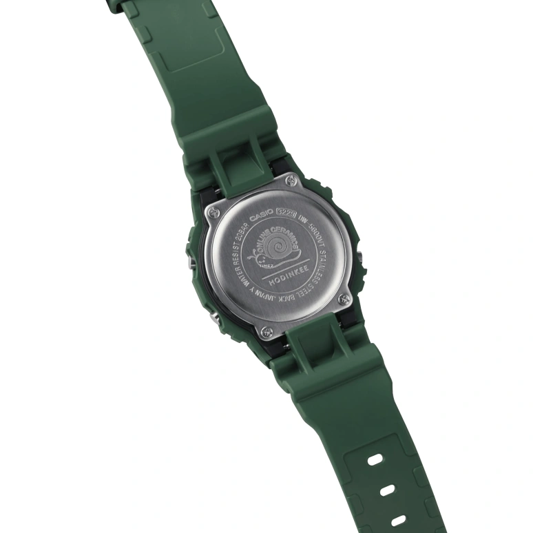 卡西欧,G-SHOCK 48.90x43.80毫米,48.90x43.80毫米,合成树脂,灰色,石英,倒计时,计时,月历,星期历,矿物水晶,方形,DW5600OC23,DW5600OC23-3