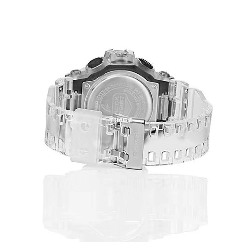 卡西欧,G-SHOCK 57.50x53.40毫米,57.50x53.40毫米,合成树脂,黑色,石英,倒计时,计时,月历,星期历,矿物水晶,圆形,GA700SKE,GA700SKE-7A