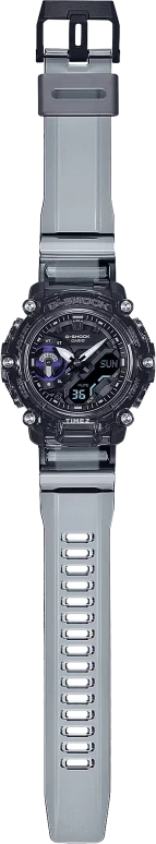卡西欧,G-SHOCK 50.80x47.10毫米,50.80x47.10毫米,合成树脂,黑色,石英,倒计时,计时,月历,星期历,矿物水晶,圆形,GA2200SKL,GA2200SKL-8A
