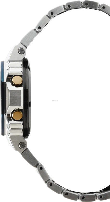 卡西欧,G-SHOCK 49.30x43.20毫米,49.30x43.20毫米,不锈钢,灰色,石英,倒计时,计时,月历,星期历,矿物水晶,方形,GMWB5000SS,GMWB5000SS-2
