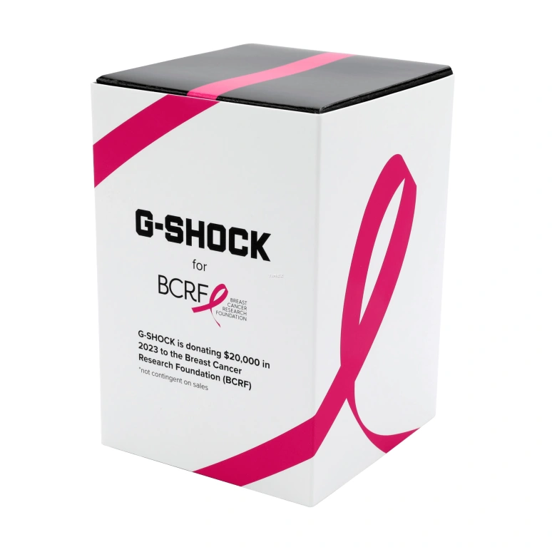卡西欧,G-SHOCK 46.20x42.90毫米,46.20x42.90毫米,碳纤维,合成树脂,粉红色,石英,倒计时,计时,月历,星期历,矿物水晶,八角形,GMAS2100P,GMAS2100P-4A