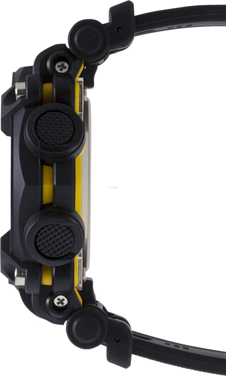 卡西欧,G-SHOCK 52.80x49.50毫米,52.80x49.50毫米,合成树脂,黑色,石英,倒计时,计时,月历,星期历,矿物水晶,圆形,GA900,GA900-1A