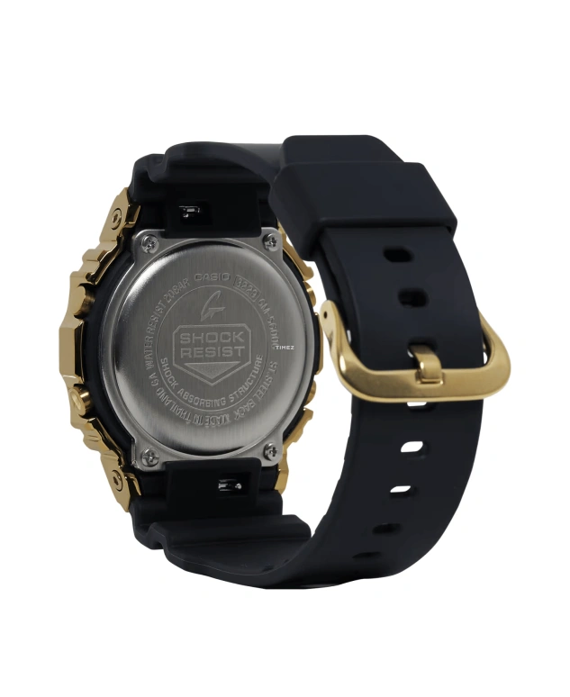 卡西欧,G-SHOCK 49.60x43.20毫米,49.60x43.20毫米,合成树脂,精钢,黑色,石英,倒计时,计时,月历,星期历,矿物水晶,方形,GM5600G,GM5600G-9