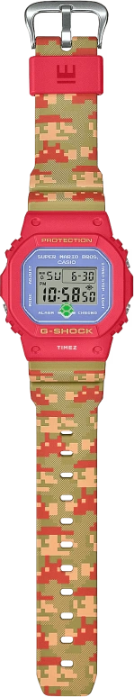 卡西欧,G-SHOCK 48.90x43.80毫米,48.90x43.80毫米,合成树脂,蓝色,灰色,石英,倒计时,计时,月历,星期历,矿物水晶,方形,DW5600SMB,DW5600SMB-4