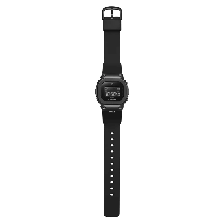 卡西欧,G-SHOCK 43.80x38.40毫米,43.80x38.40毫米,合成树脂,黑色,石英,倒计时,计时,月历,星期历,矿物水晶,方形,GMS5600YS,GMS5600YS-1