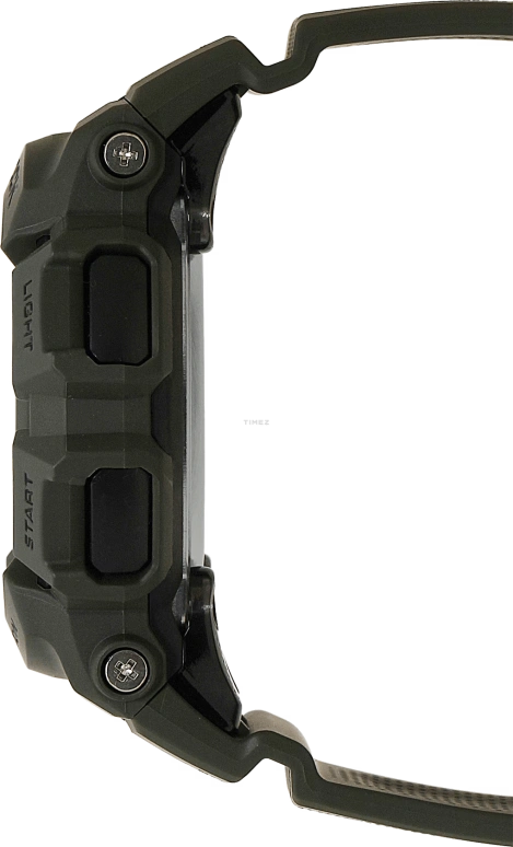 卡西欧,G-SHOCK 48.90毫米,48.90毫米,合成树脂,黑色,石英,倒计时,计时,月历,星期历,矿物水晶,圆形,GBA900UU,GBA900UU-3A