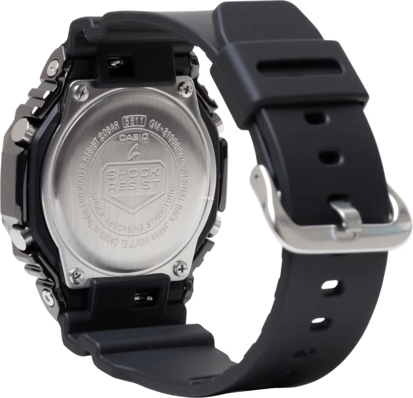 卡西欧,G-SHOCK 44.40毫米,44.40毫米,合成树脂,多色,石英,倒计时,计时,月历,星期历,矿物水晶,八角形,GM2100BRW,GM2100BRW-1A
