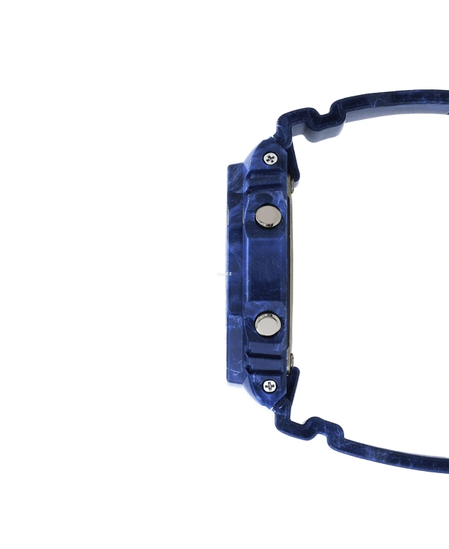 卡西欧,G-SHOCK 48.50x45.40毫米,48.50x45.40毫米,合成树脂,碳纤维,冰蓝色,石英,倒计时,计时,月历,星期历,矿物水晶,圆形,GA2100BWP,GA2100BWP-2A
