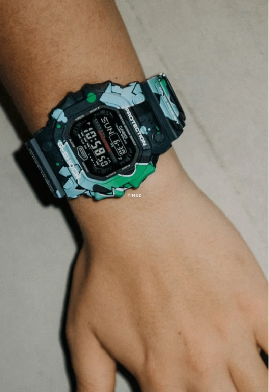 卡西欧,G-SHOCK 55.50x53.60毫米,55.50x53.60毫米,合成树脂,黑色,石英,倒计时,计时,月历,星期历,矿物水晶,方形,GX56SS,GX56SS-1