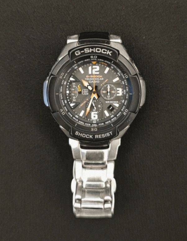 卡西欧,G-SHOCK 64.20x46.60毫米,64.20x46.60毫米,不锈钢,合成树脂,黑色,石英,星期历,日历,世界时,闹铃,矿物水晶,玻璃,酒桶形,GW,GW-3000D-1A