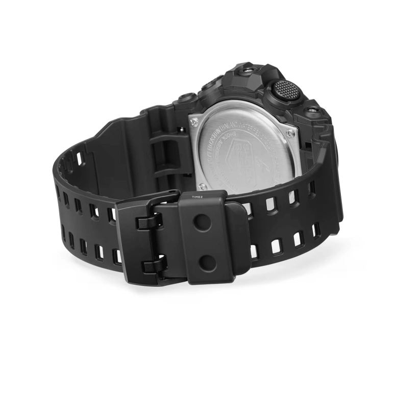 卡西欧,G-SHOCK 53.40毫米,53.40毫米,合成树脂,黑色,石英,倒计时,计时,月历,星期历,矿物水晶,圆形,GA700CY,GA700CY-1A